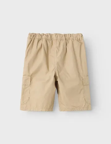 Pantaloni scurti Name It, crem