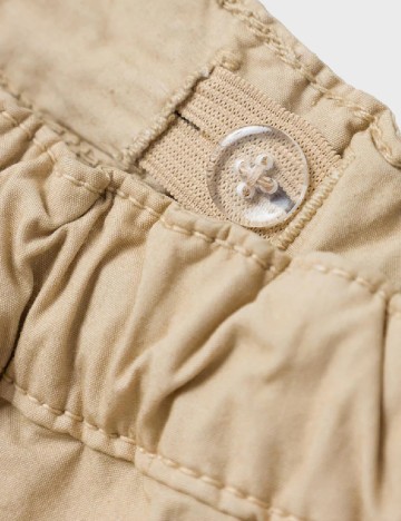 Pantaloni scurti Name It, crem