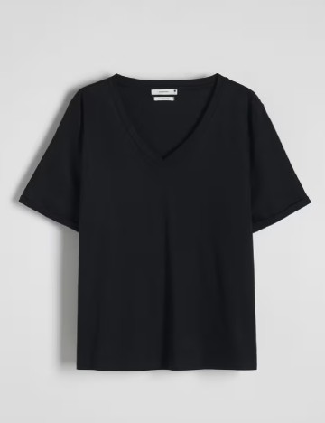 Tricou Reserved, negru