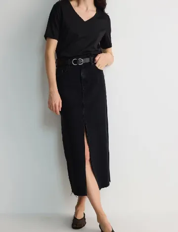 Tricou Reserved, negru