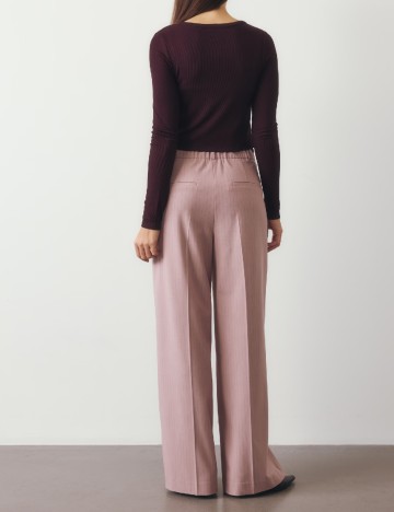 Pantaloni Reserved, roz