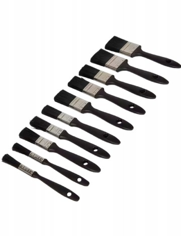 Set pensule 10 bucati Zd Trading, negru