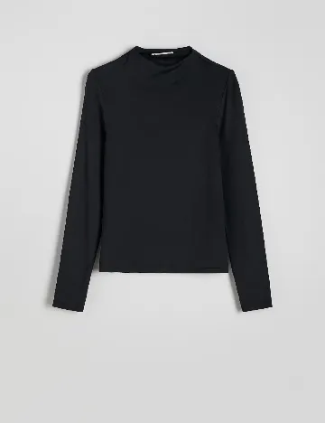 Bluza Reserved, negru