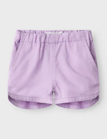 Pantaloni scurti Name It, mov