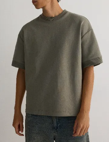 Tricou Reserved, verde
