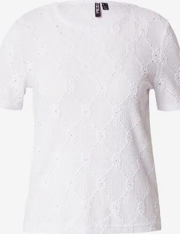 Bluza Pieces, alb