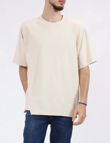 Tricou Jack&Jones, crem
