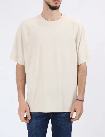 Tricou Jack&Jones, crem
