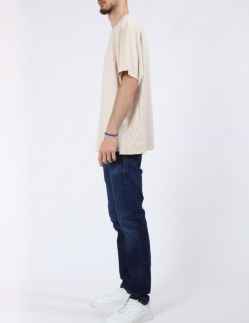 Tricou Jack&Jones, crem