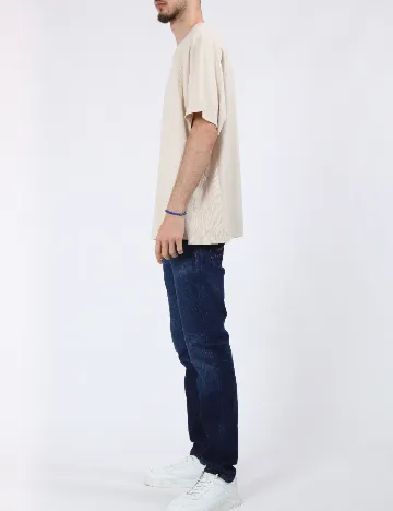 Tricou Jack&Jones, crem