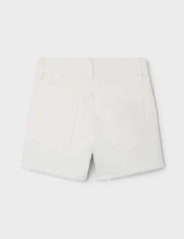 Pantaloni scurti Name It, alb