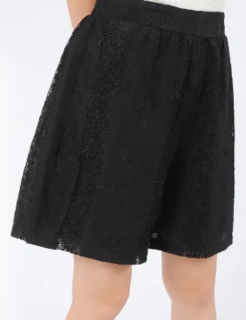 Pantaloni scurti Vero Moda, negru
