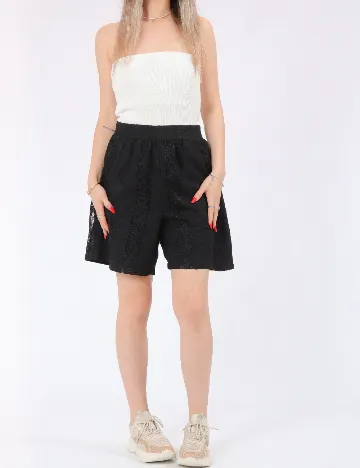 Pantaloni scurti Vero Moda, negru