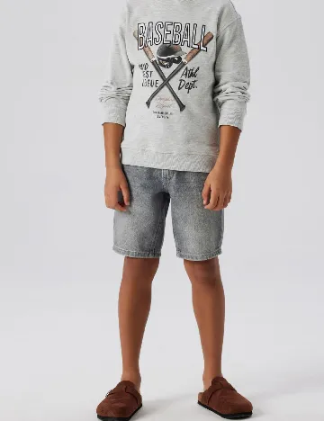 Pantaloni scurti Name It, gri