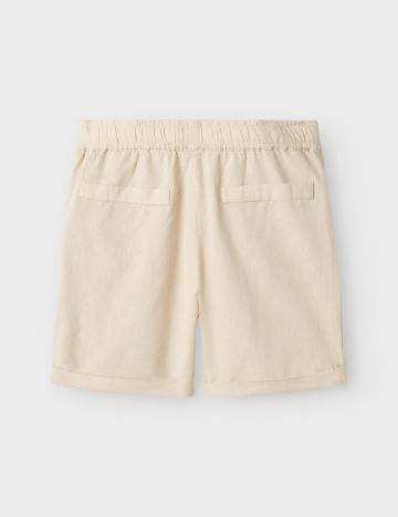 Pantaloni scurti Name It, crem