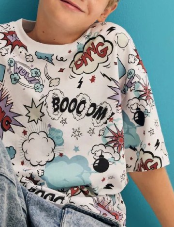 Tricou Reserved, mix culori