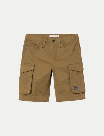 Pantaloni scurti Name It, maro