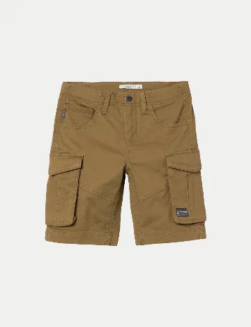Pantaloni scurti Name It, maro