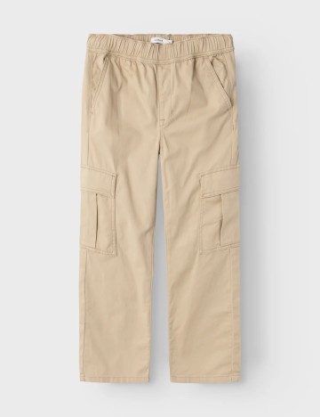 Pantaloni Name It, crem