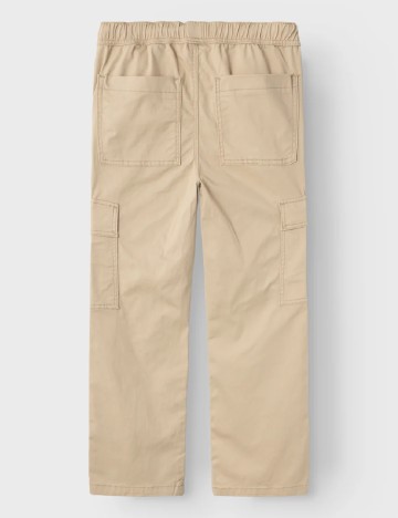 Pantaloni Name It, crem