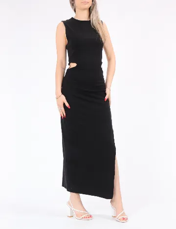 Rochie lunga Vero Moda, negru