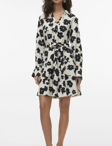 Rochie scurta Vero Moda, alb