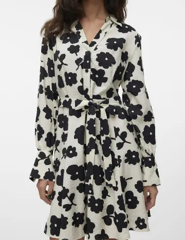Rochie scurta Vero Moda, alb