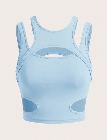 Top SHEIN, bleu