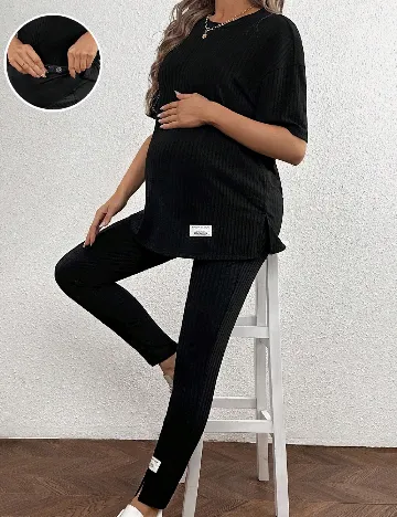 Compleu SHEIN Maternity, negru