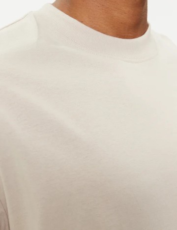 Tricou Jack&Jones, crem