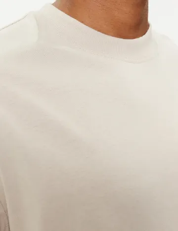 Tricou Jack&Jones, crem