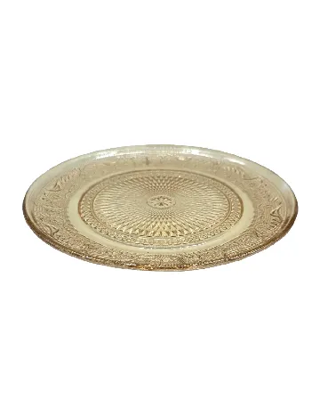Set farfurii 6 bucati Home Korner, maro