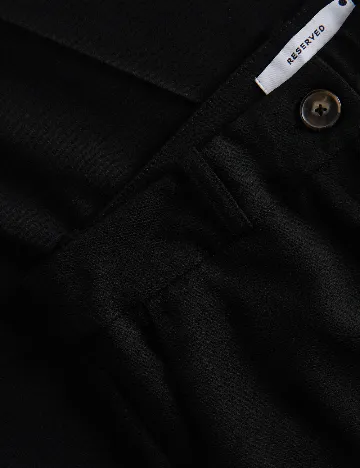 Pantaloni Reserved, negru Negru