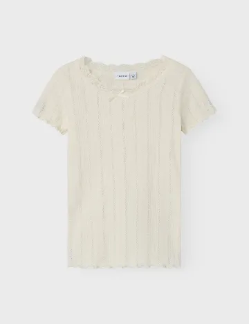 Tricou Name It, alb