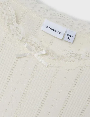 Tricou Name It, alb