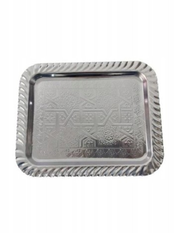 Tava mica Home Accents, argintiu