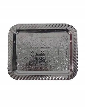 Tava mica Home Accents, argintiu