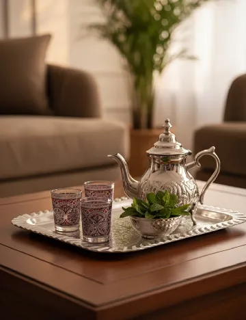 Tava mica Home Accents, argintiu Gri