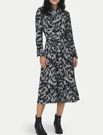 Rochie medie Jacqueline de Yong, gri