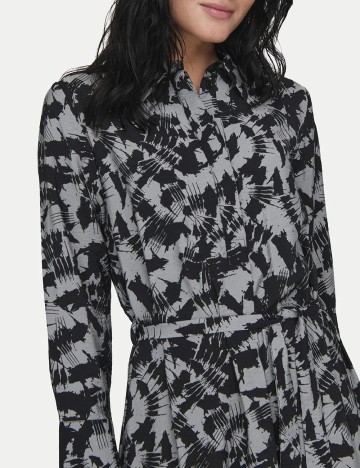Rochie medie Jacqueline de Yong, gri