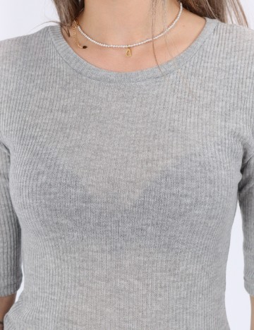Bluza Jacqueline de Yong, gri