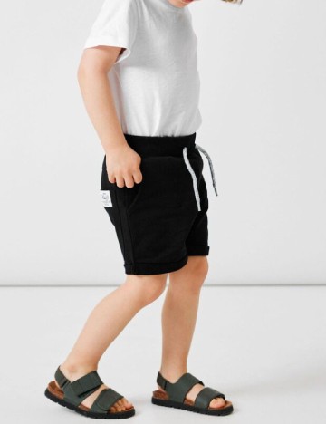 Pantaloni scurti Name It, negru
