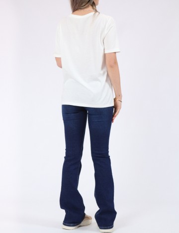 Tricou Only, alb