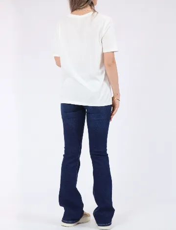 Tricou Only, alb