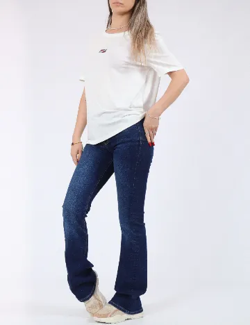 Tricou Only, alb