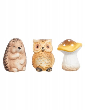 Set figurine ornamentale 3 bucati Zd Trading, mix culori