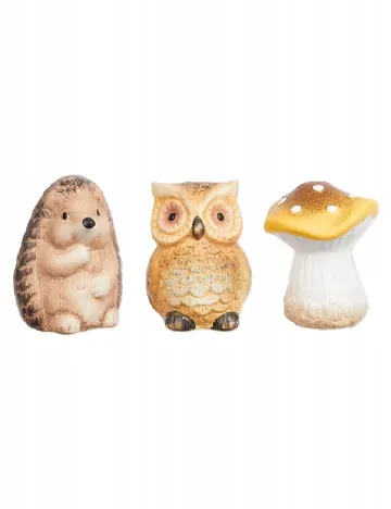 Set figurine ornamentale 3 bucati Zd Trading, mix culori