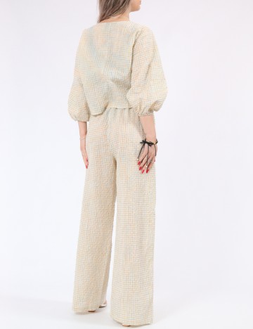 Pantaloni Vero Moda, crem