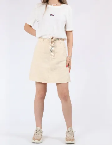 Fusta Vero Moda, crem