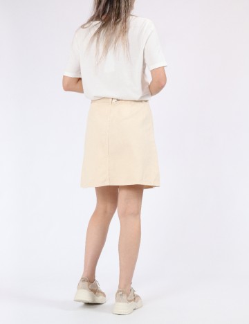 Fusta Vero Moda, crem